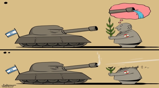 الحكومة اللبنانية تولّي الشيطان الاكبر