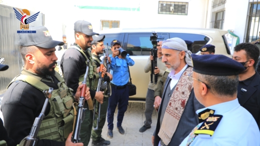 العلامة مفتاح يُدًشن أثناء زيارته شرطة المرور الخطة المرورية لشهر رمضان ويفتتح عددًا من المرافق الجديدة