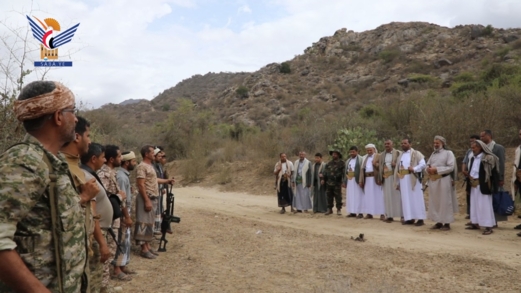 قيادة محافظة صعدة تزور المرابطين في جبهة جيزان