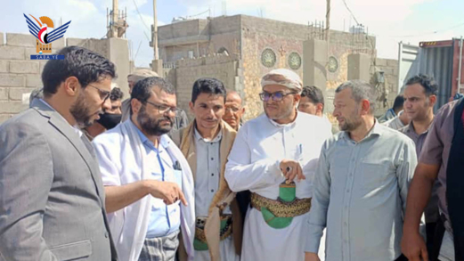 وزير الصحة والبيئة يطلع على سير تجهيز مستشفى تعز العام وزير الصحة والبيئة يطلع على سير تجهيز مستشفى تعز العام