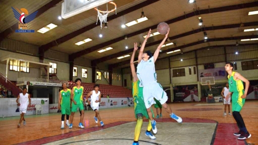  فوز 22 مايو على شباب المحويت في دوري الدرجة الثانية لكرة السلة