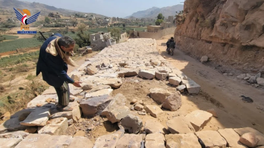 تفقد سير العمل في مشاريع ومبادرات مجتمعية بمدينة الرجم بالمحويت