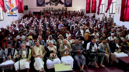 لقاءات قبلية في ذمار إعلاناً للنفير والجهوزية لمواجهة العدوان على اليمن وغزة