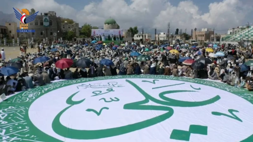 مهرجانات جماهيرية في 34 ساحة بمحافظة حجة احتفاء بعيد الغدير الأغر