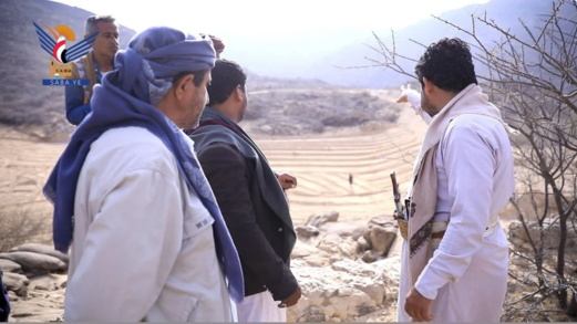 حجة.. الاطلاع على سير تنفيذ مشاريع بناء الحواجز المائية في بكيل المير