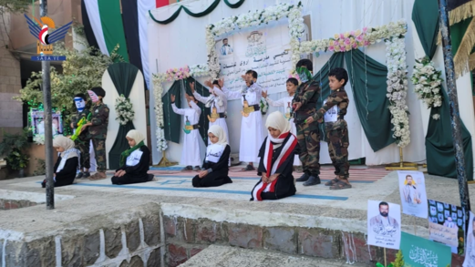 فعالية بثانوية أروى للبنات بحجة بسنوية شهيد القرآن