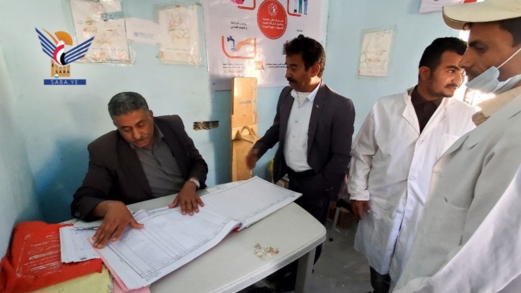 الاطلاع على احتياجات المرافق الصحية في مديرية كشر بحجة