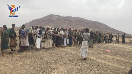 تفقد أحوال المرابطين في جبهات صرواح بمحافظة مأرب