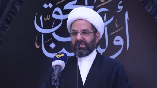 الشيخ دعموش يدعو للتمسك بخيار المقاومة في ظلّ إرهاب وعدوان الكيان الصهيوني 