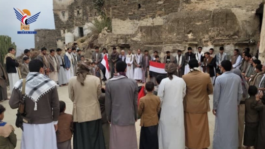 وقفات شعبية بصعدة نصرة لغزة وتأكيداً على الجاهزية