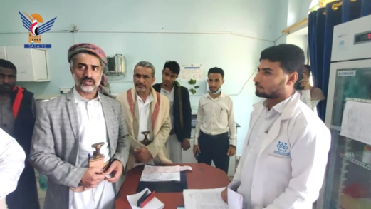 محافظ المحويت يتفقد المستشفى الريفي بمديرية بني سعد محافظ المحويت يتفقد المستشفى الريفي بمديرية بني سعد