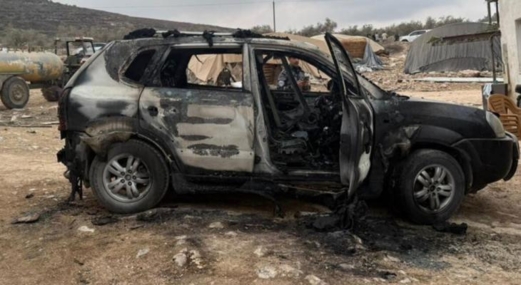 مستوطنون صهاينة يعتدون على الفلسطينيين وممتلكاتهم جنوب نابلس