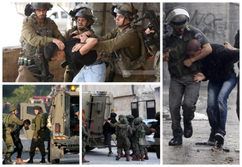 مركز حقوقي: العدو الإسرائيلي اعتقل 40 فلسطينياً خلال 24 ساعة بينهم نساء ومعتقلين سابقين