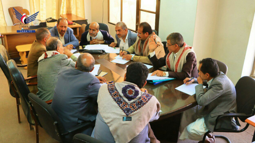 مناقشة صعوبات أداء الوحدة التنفيذية للمشاريع بمحافظة صنعاء