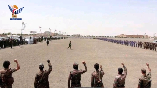 وقفة لمنتسبي الأجهزة الأمنية في ذمار تنديدًا بإحراق المصحف الشريف