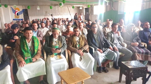 احتفالية وتدشين زراعة أشجار مثمرة بمديرية الثورة بمناسبة المولد النبوي