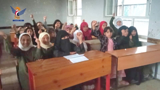 صنعاء .. تفقد مدارس ودورات الطالبات الصيفية في مديرية همدان  