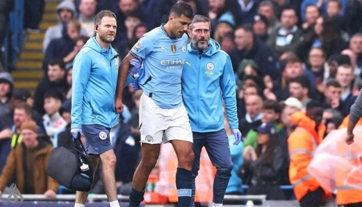 تعرض لاعب وسط مانشستر سيتي رودري لانتكاسة في إصابته تعرض لاعب وسط مانشستر سيتي رودري لانتكاسة في إصابته