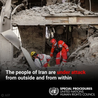 خبراء الأمم المتحدة: إنهاء الحرب على إيران أمر ضروري ومُلّح وغارات أمريكا و"إسرائيل" تقتل المدنيين