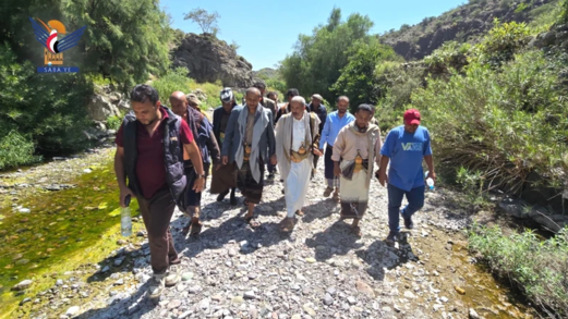 الضالع.. تفقد مستوى الإنتاج الزراعي في وادي قهلان بمديرية دمت