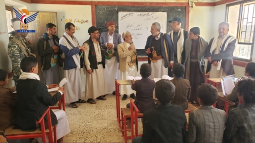 نائب رئيس هيئة مكافحة الفساد يتفقد عددًا من الدورات الصيفية بعمران