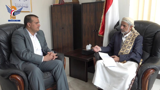 مفتاح يلتقي القائم بأعمال وزير الاقتصاد والصناعة والاستثمار  مفتاح يلتقي القائم بأعمال وزير الاقتصاد والصناعة والاستثمار