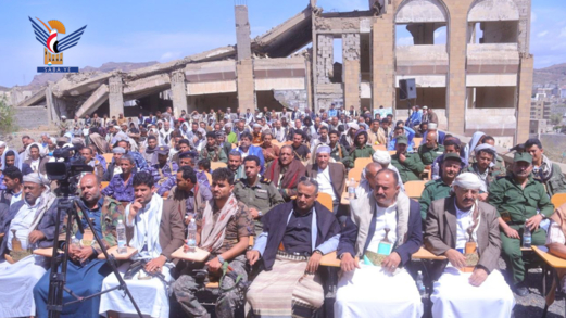  تعز تُحيى اليوم الوطني للصمود بفعالية خطابية