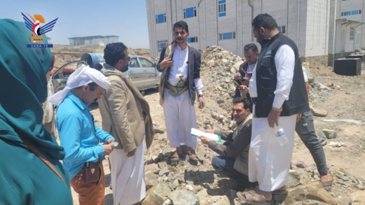 تسليم موقع تنفيذ مشروع إنشاء ملحقات مستشفى تعز العام تسليم موقع تنفيذ مشروع إنشاء ملحقات مستشفى تعز العام