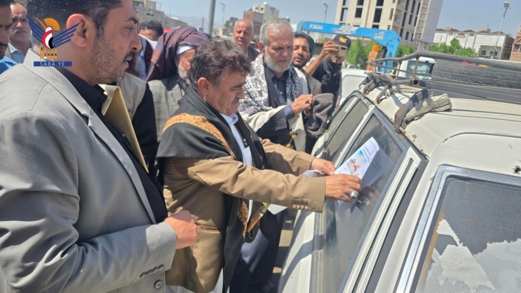 تدشين إعادة تأهيل مواقف نقل الركاب في باب اليمن بأمانة العاصمة تدشين إعادة تأهيل مواقف نقل الركاب في باب اليمن بأمانة العاصمة