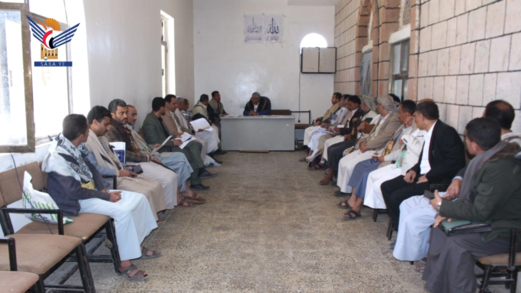 تنفيذي ريمة يناقش سبل تطوير الأداء التنموي والإداري والبرنامج الرمضاني