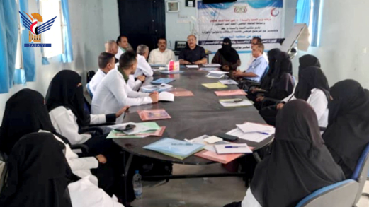 تعز.. تدشين دورات تدريبية حول إدارة حالات الإسهالات المائية الحادة ومنها الكوليرا تعز.. تدشين دورات تدريبية حول إدارة حالات الإسهالات المائية الحادة ومنها الكوليرا