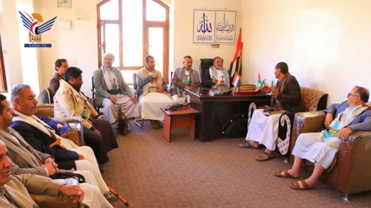 تفقد سير العمل ومستوى الانضباط الوظيفي في أول أيام الدوم بمحافظة صنعاء