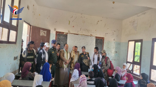 تفقد الدورات الصيفية في عدد من المناطق بمديرية دمت