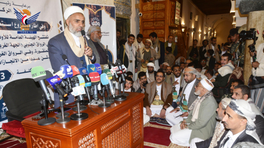 هيئة الأوقاف والإرشاد تفتتح توسعة الرواقين الجنوبي والغربي بالجامع الكبير بصنعاء