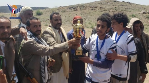 اختتام بطولة المولد النبوي الرياضية في جحانة بمحافظة صنعاء  اختتام بطولة المولد النبوي الرياضية في جحانة بمحافظة صنعاء