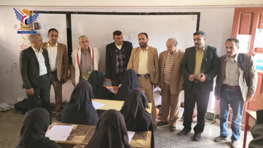 تدشين اختبارات الفصل الدراسي الثاني في محافظة حجة