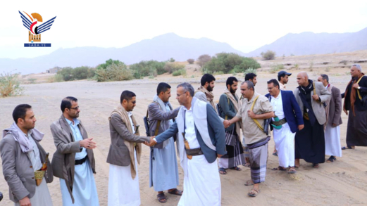 قيادات وزارة الإتصالات تزور المرابطين في الجبهة الجنوبية بمأرب