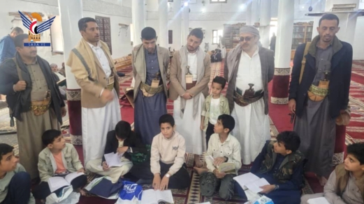 تفقد الأنشطة الصيفية في مركز المدرسة الشمسية بمدينة ذمار