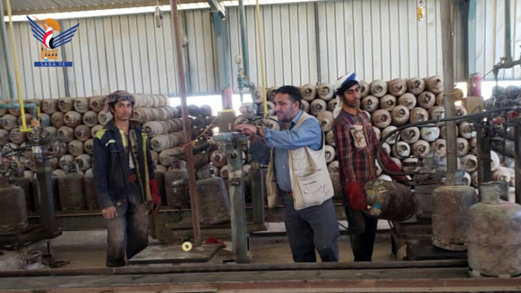 المواصفات تنفذ نزولا ميدانيا لمحطات الغاز ومعايرة الميازين في عمران والمحويت وصعدة