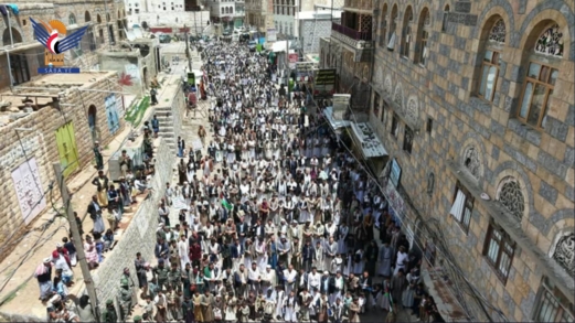 96 مسيرة في المحويت احتفاءً بالنصر وتأكيدًا على وحدة الساحات