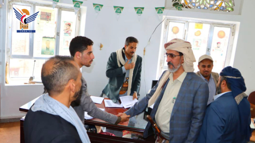 نائب وزير الإدارة والتنمية المحلية يتفقد الانضباط الوظيفي بالوزارة عقب إجازة العيد