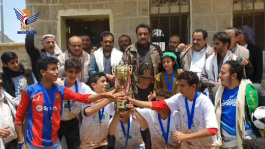 طوفان الأقصى بطل لكأس المولد النبوي الشريف بمديرية مزهر في ريمة طوفان الأقصى بطل لكأس المولد النبوي الشريف بمديرية مزهر في ريمة