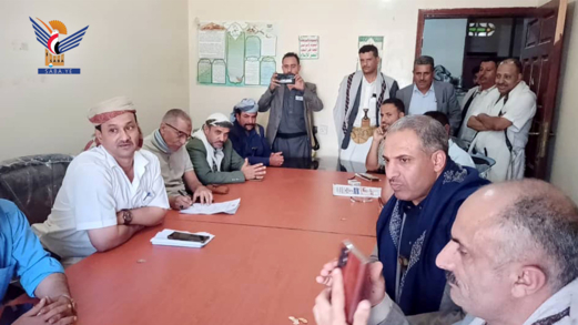 مناقشة آلية تنمية إيرادات مبيعات القات وتقييم مشاريع السلطة المحلية بالضالع