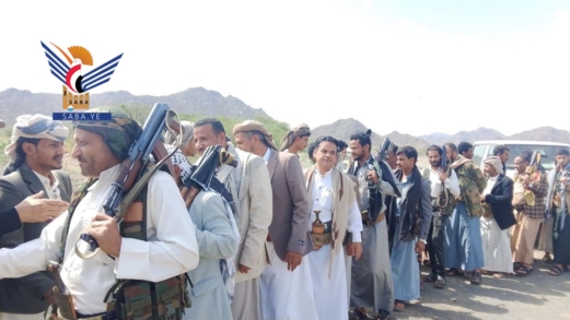 وفود من إب تزور المرابطين في جبهات الضالع والحديدة