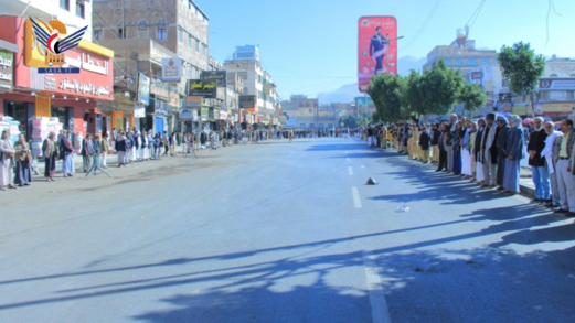 وقفة في مديرية صنعاء القديمة وفاء لشهيد القرآن والاستعداد للجولة القادمة