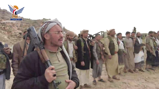 قيادات من أمانة العاصمة وصعدة تزور المرابطين في جبهة حريب بمأرب