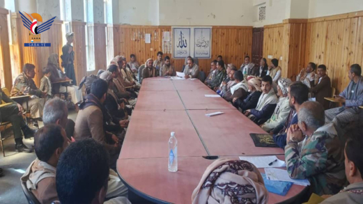 مديرية جبل المحويت تناقش تعزيز التحشيد للدورات الصيفية