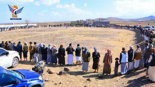 وقفة بمديرية همدان تأييداً لموقف قائد الثورة المناصر للشعب الفلسطيني