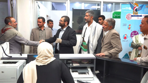 وزير الصحة ونائبه يتفقدان مستوى الانضباط الوظيفي بالوزارة عقب إجازة العيد