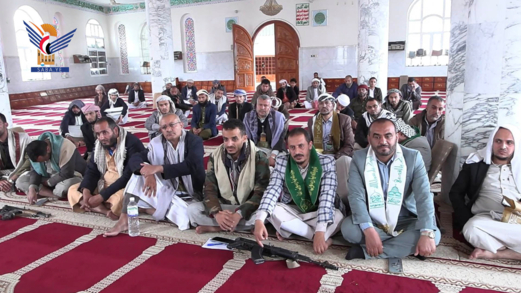 لقاءات موسعة إحياءً للمولد النبوي في المشنة ويريم والسياني بإب